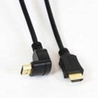 Cable HDMI OMEGA v.1.4 Gold Angular 1,5m Blister