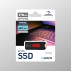 SSD Drive Platinet Portable USB 3.2 Up to 400MB/s 128GB Black