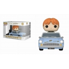 Funko Pop! Rides: Harry Potter - Ron Weasley in Flying Car #112 Super Deluxe