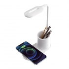 Desk Lamp Platinet Wireless Charger 5W White