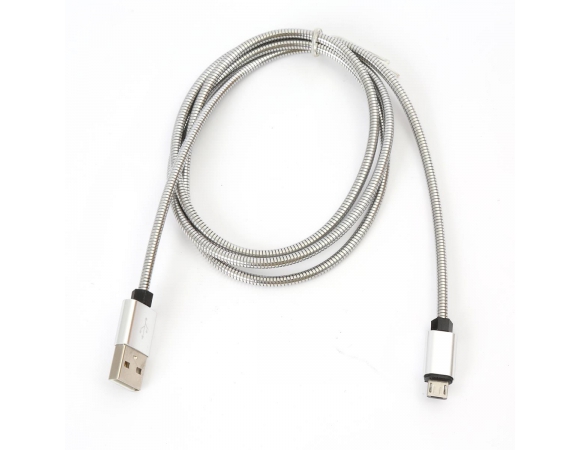 USB Cable Omega Micro USB 1.8A 1m Silver