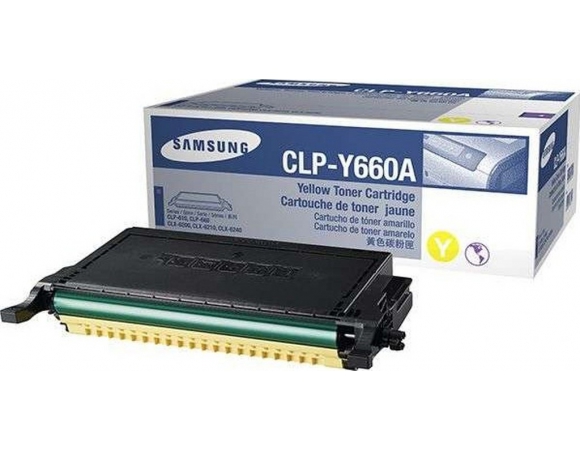 Toner Samsung CLP-Y660A Yellow 2K