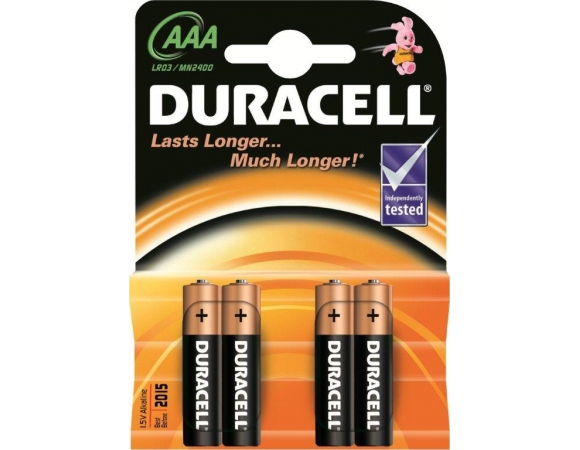 Battery Duracell LR3-AAA 4 pcs