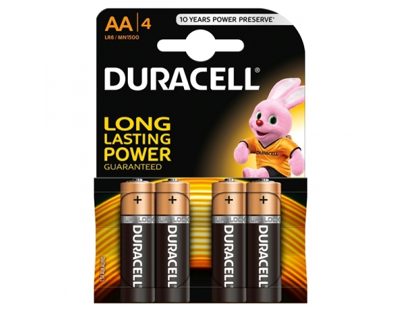 Battery Duracell LR3-AA 4 pcs