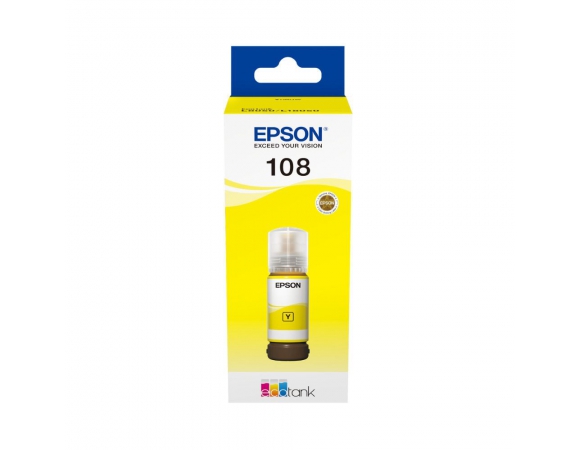 Μελάνι Epson 108 Yellow (C13T09C44A)