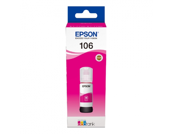 Μελάνι Epson 106 Magenta (C13T00R340)