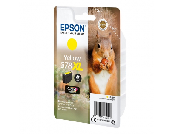 Μελάνι Epson 378XL Yellow (C13T37944010)