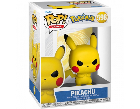 Funko Pop! Games: Pokemon - Pikachu Grumpy #598