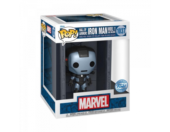 Funko Pop! Marvel: Hall of Armor Iron Man Model 11 War Machine #1037 Special Edition Exclusive